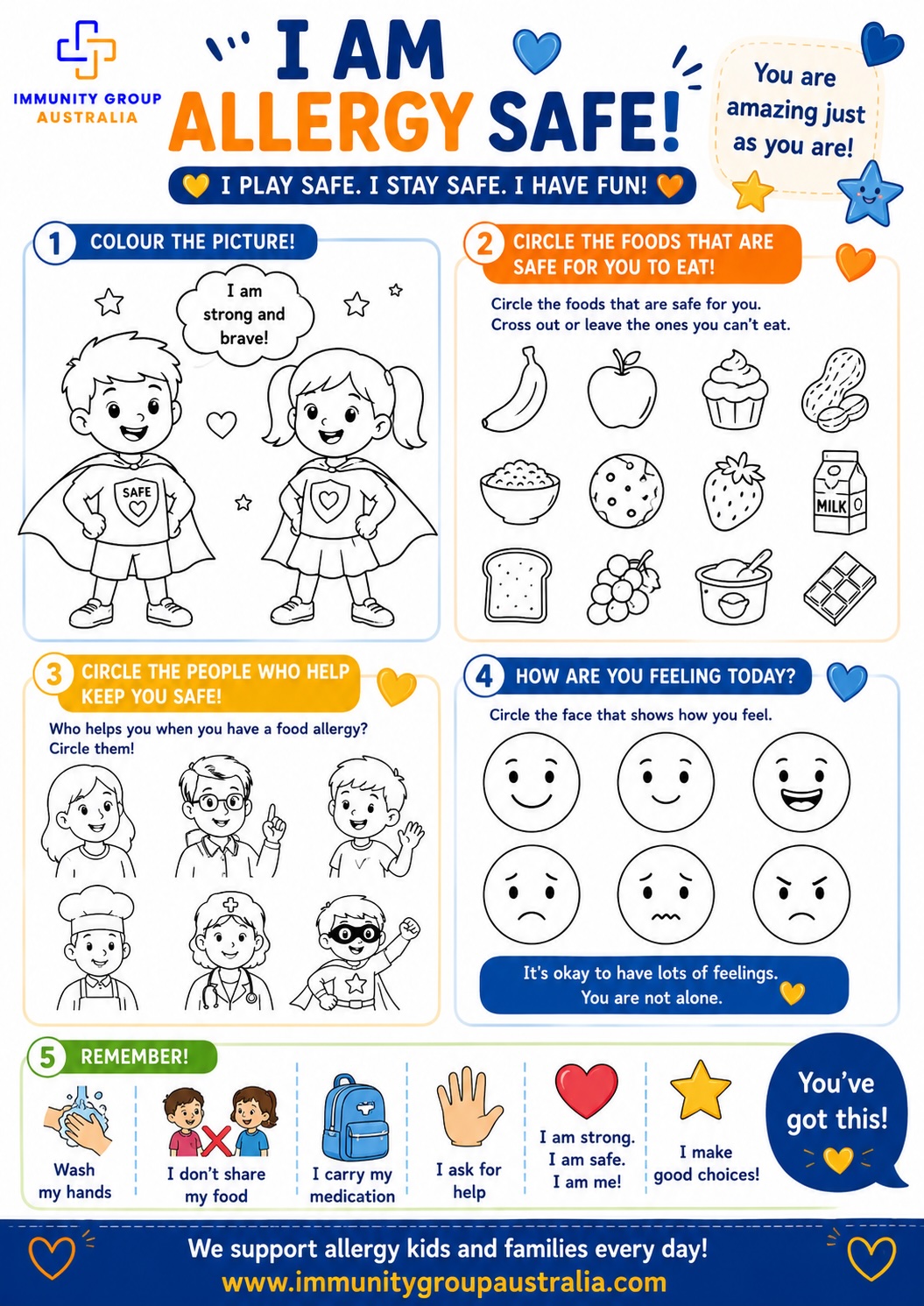 Food Allergy Awareness Week – May 2026 – Resources